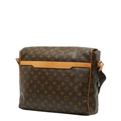 ルイ ヴィトン モノグラム アベス 斜め掛け ショルダーバッグ M45257 ブラウン PVC レザー レディース LOUIS VUITTON 【中古】