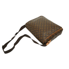 ルイ ヴィトン モノグラム アベス 斜め掛け ショルダーバッグ M45257 ブラウン PVC レザー レディース LOUIS VUITTON 【中古】