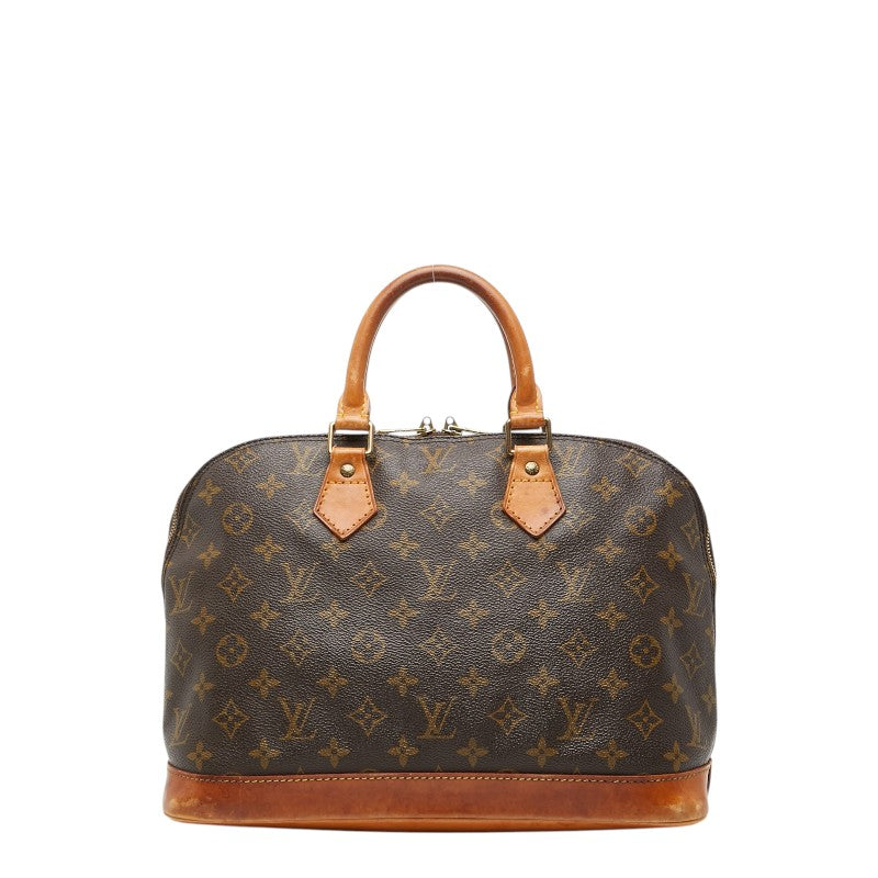 ルイ ヴィトン モノグラム アルマPM ハンドバッグ M51130 ブラウン PVC レザー レディース LOUIS VUITTON 【中古】