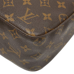 ルイ ヴィトン モノグラム ルーピングMM ショルダーバッグ ハンドバッグ M51146 ブラウン PVC レザー レディース LOUIS VUITTON 【中古】