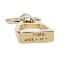 エルメス エトリエ スカーフリング ゴールド メッキ GP レディース HERMES 【中古】