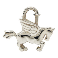 エルメス ペガサス カデナ チャーム シルバー メタル レディース HERMES 中古