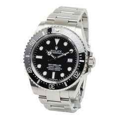 ロレックス シードゥエラー 4000 SEA-DWELLER 腕時計 116600 自動巻き ブラック文字盤 ステンレススチール メンズ ROLEX 中古
