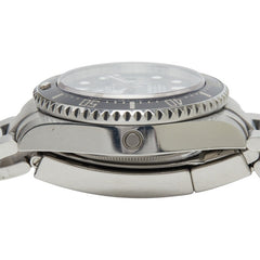 ロレックス シードゥエラー 4000 SEA-DWELLER 腕時計 116600 自動巻き ブラック文字盤 ステンレススチール メンズ ROLEX 中古