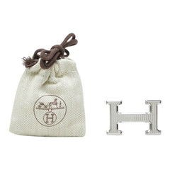 エルメス ギヨシェ ギロッシュ コンスタンス Hバックル バックル シルバー メタル レディース HERMES 中古