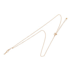 スタージュエリー K18PG ピンクゴールド ダイヤ0.25ct ペンダント ネックレス レディース STAR JEWELRY 中古