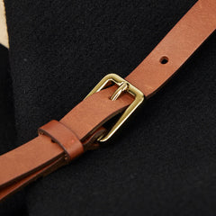 クロエ コート サイズ36 ブラック ウール コットン ポリアミド ヴィスコース レディース Chloe 【中古】