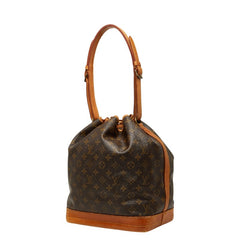 ルイ ヴィトン モノグラム ノエ ショルダーバッグ M42224 ブラウン PVC レザー レディース LOUIS VUITTON 【中古】