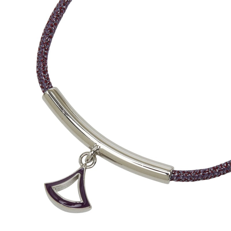 ブルガリ ディーヴァドリーム ブレスレット シルバー パープル メタル レディース BVLGARI 中古