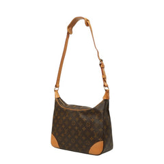 ルイ ヴィトン モノグラム ブローニュPM ショルダーバッグ M51265 ブラウン PVC レザー レディース LOUIS VUITTON 中古