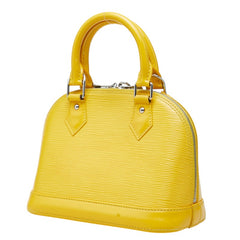 ルイ ヴィトン エピ アルマBB ハンドバッグ ショルダーバッグ 2WAY M40866 シトロン イエロー レザー レディース LOUIS VUITTON 中古