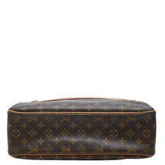 ルイ ヴィトン モノグラム シテGM ハンドバッグ ショルダーバッグ M51181 ブラウン PVC レザー レディース LOUIS VUITTON 中古