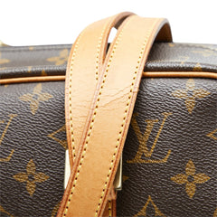 ルイ ヴィトン モノグラム シテGM ハンドバッグ ショルダーバッグ M51181 ブラウン PVC レザー レディース LOUIS VUITTON 中古