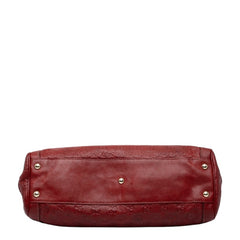 グッチ グッチシマ インターロッキングG トートバッグ ショルダーバッグ 190246 レッド レザー レディース GUCCI 中古