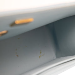 シャネル マトラッセ ココマーク トップハンドル ハンドバッグ チェーンショルダーバッグ ライトブルー ラムスキン レディース CHANEL 【中古】