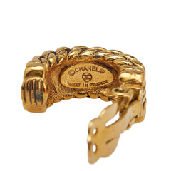 シャネル ココマーク チェーン イヤリング ゴールド メッキ レディース CHANEL 【中古】