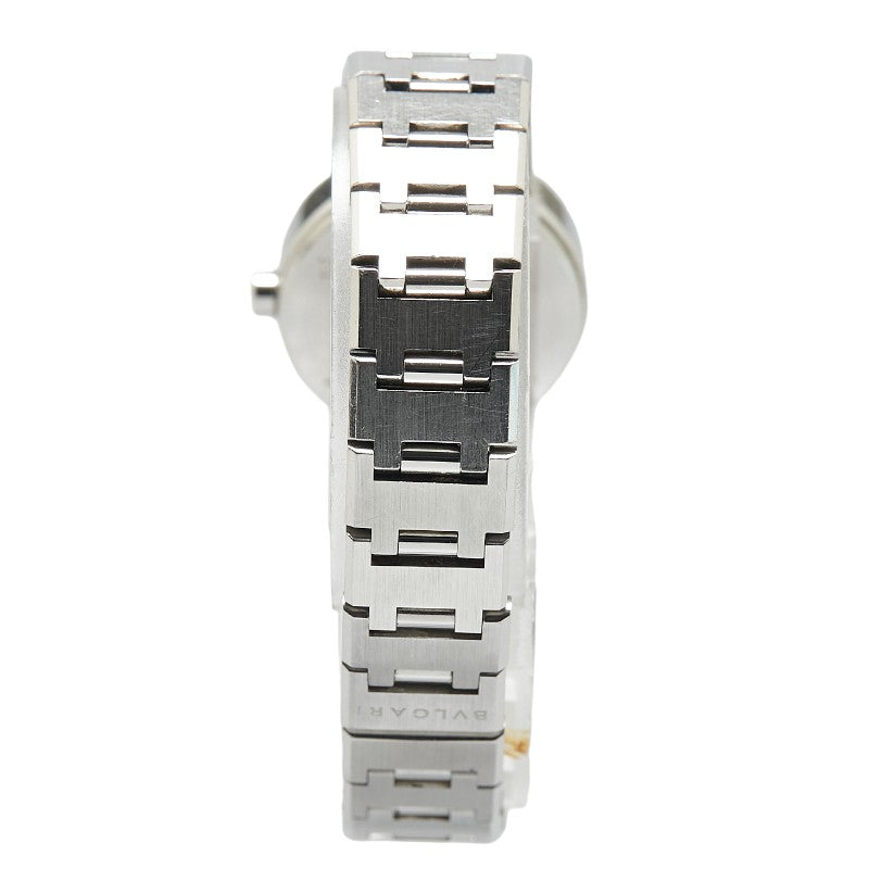 ブルガリ ブルガリブルガリ 腕時計 BB23SS クオーツ ブラック文字盤 ステンレススチール レディース BVLGARI 【中古】