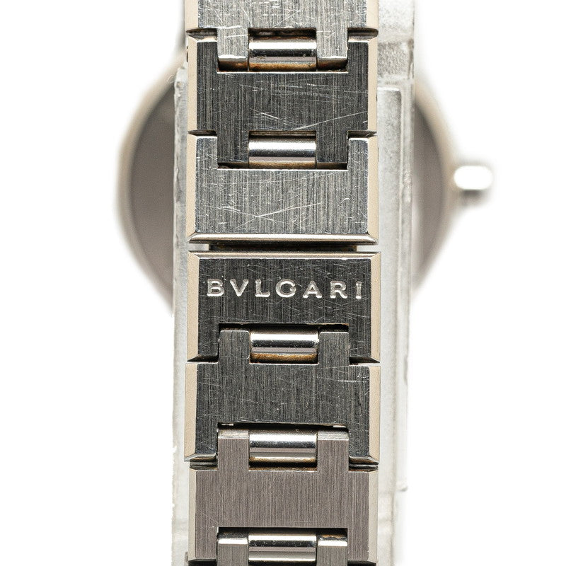 ブルガリ ブルガリブルガリ 腕時計 BB23SS クオーツ ブラック文字盤 ステンレススチール レディース BVLGARI 【中古】