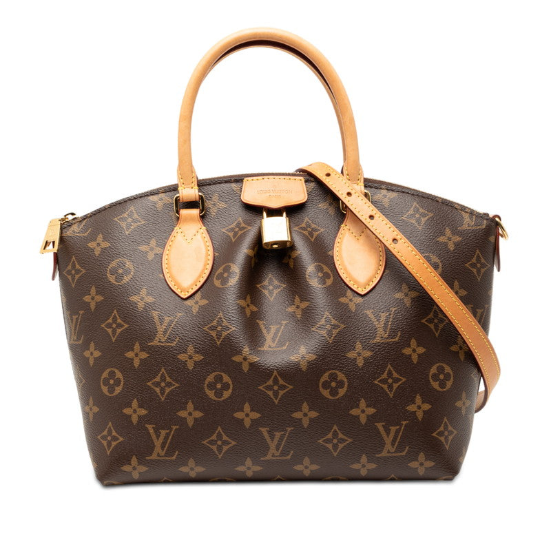 ルイ ヴィトン モノグラム ボエシNM PM ハンドバッグ ショルダーバッグ 2WAY M45986 ブラウン PVC レザー レディース LOUIS VUITTON 【中古】