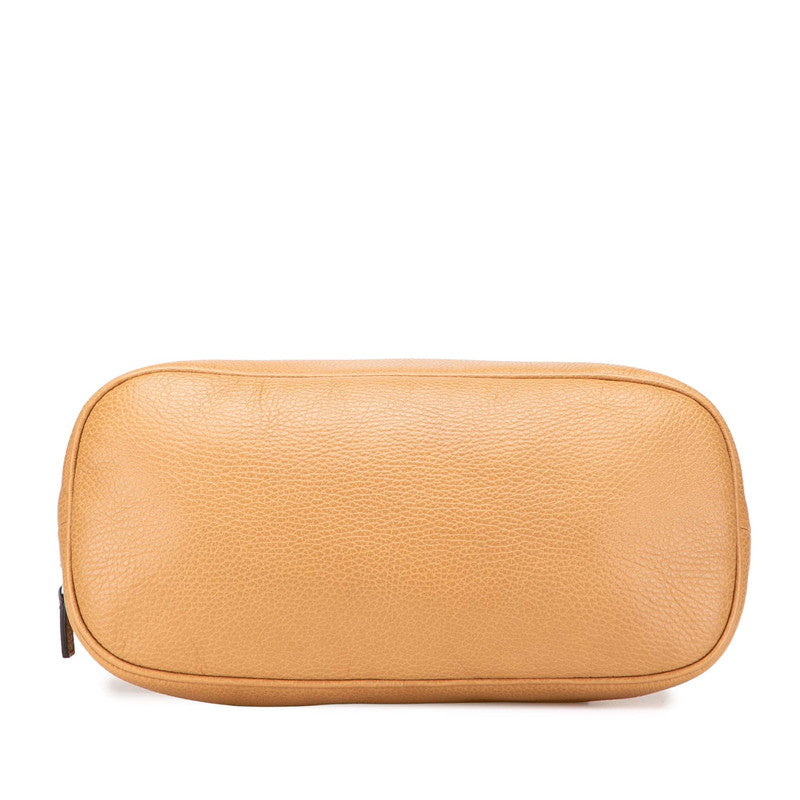 グッチ ハンドバッグ ショルダーバッグ 2WAY 420023 ベージュ レザー レディース GUCCI 【中古】