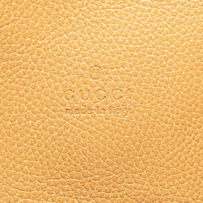 グッチ ハンドバッグ ショルダーバッグ 2WAY 420023 ベージュ レザー レディース GUCCI 【中古】