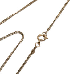 シャネル ココマーク ペンダント ネックレス 05V ゴールド ブラック メッキ レディース CHANEL 【中古】