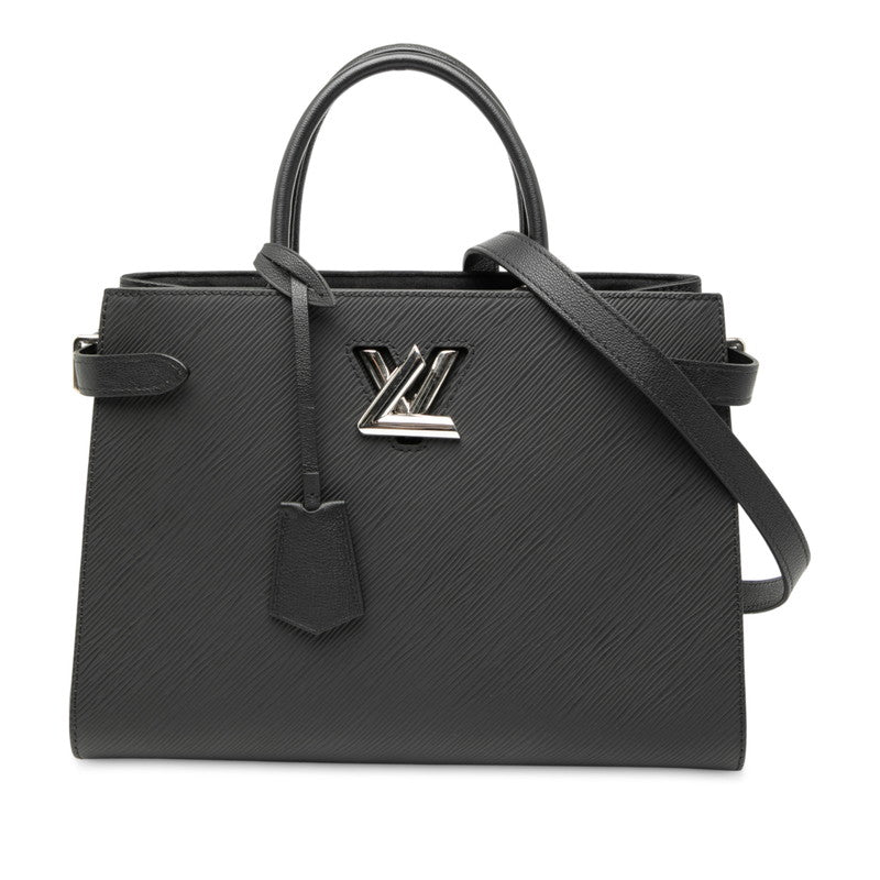 ルイ ヴィトン エピ ツイスト トート ハンドバッグ ショルダーバッグ 2WAY M54810 ノワール ブラック レザー レディース LOUIS VUITTON 【中古】