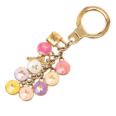 ルイ ヴィトン ポルトクレ パスティーユ キーホルダー バッグチャーム M65381 マルチカラー メッキ レディース LOUIS VUITTON 【中古】