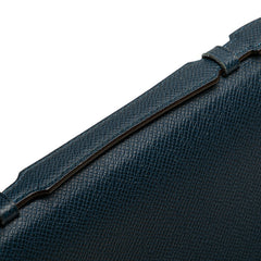 ルイ ヴィトン タイガ オーガナイザー アトール 長財布 M30653 オセアン ネイビー レザー メンズ LOUIS VUITTON 【中古】