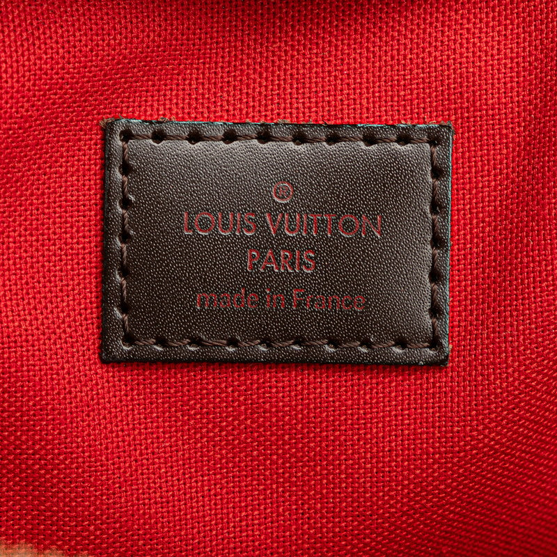 ルイ ヴィトン ダミエ ヴェローナPM ハンドバッグ N41117 ブラウン PVC レザー レディース LOUIS VUITTON 【中古】