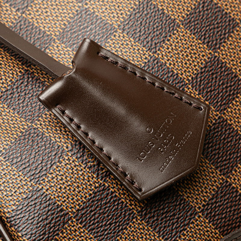 ルイ ヴィトン ダミエ ヴェローナPM ハンドバッグ N41117 ブラウン PVC レザー レディース LOUIS VUITTON 【中古】