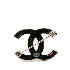 シャネル ココマーク ブローチ ゴールド ブルー メッキ ラインストーン レディース CHANEL 中古