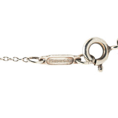 ティファニー オープンハート トリプル ネックレス SV925 シルバー レディース TIFFANY&Co. 【中古】