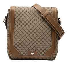 グッチ ディアマンテ 斜めがけ ショルダー 295679 ベージュ PVC レザー レディース GUCCI 【中古】