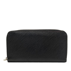 ルイ ヴィトン エピ ジッピーウォレット ラウンドファスナー 長財布 M64838 ブラック ピンク レザー メンズ LOUIS VUITTON 中古