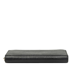 ルイ ヴィトン エピ ジッピーウォレット ラウンドファスナー 長財布 M64838 ブラック ピンク レザー メンズ LOUIS VUITTON 中古