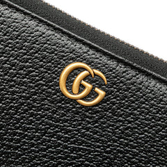 グッチ GGマーモント ベルトバッグ ウエストバッグ 長財布 カードケース 90/36 699304 ブラック レザー メンズ GUCCI 【中古】