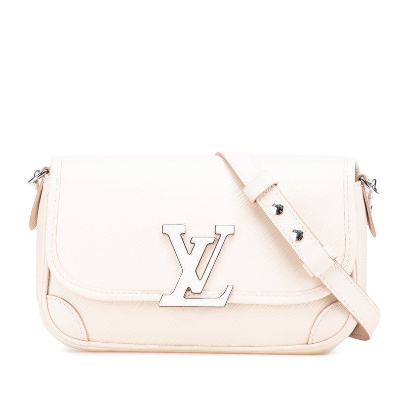 ルイ ヴィトン エピ ビュシ NM ショルダーバッグ M59457 アイボリー レザー レディース LOUIS VUITTON 【中古】
