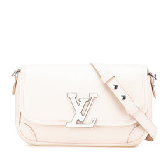 ルイ ヴィトン エピ ビュシ NM ショルダーバッグ M59457 アイボリー レザー レディース LOUIS VUITTON 【中古】