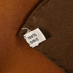 エルメス カレ90 Lift Profile リフトプロフィール スカーフ ブラウン ゴールド ベージュ シルク レディース HERMES 【中古】