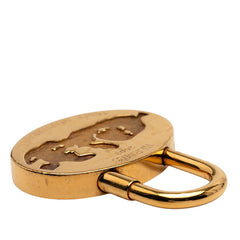 エルメス 地中海 ANNE MEDITERRANCE 2003 カデナ ゴールド メッキ レディース HERMES 【中古】