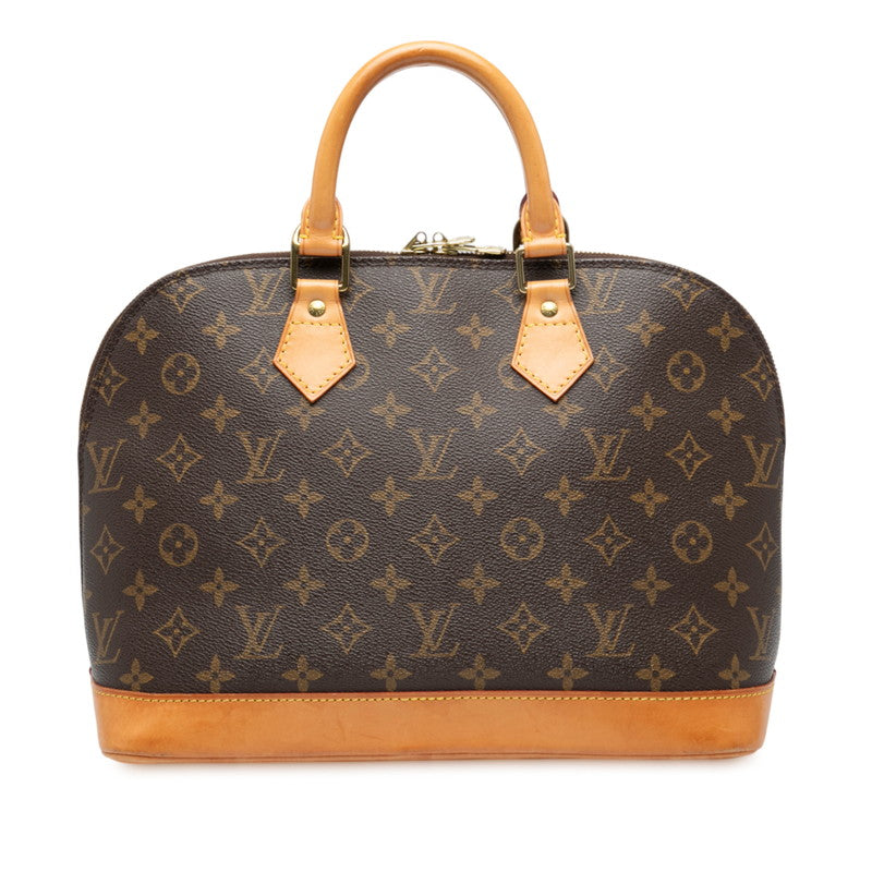 ルイ ヴィトン モノグラム アルマPM ハンドバッグ M51130 ブラウン PVC レザー レディース LOUIS VUITTON 【中古】
