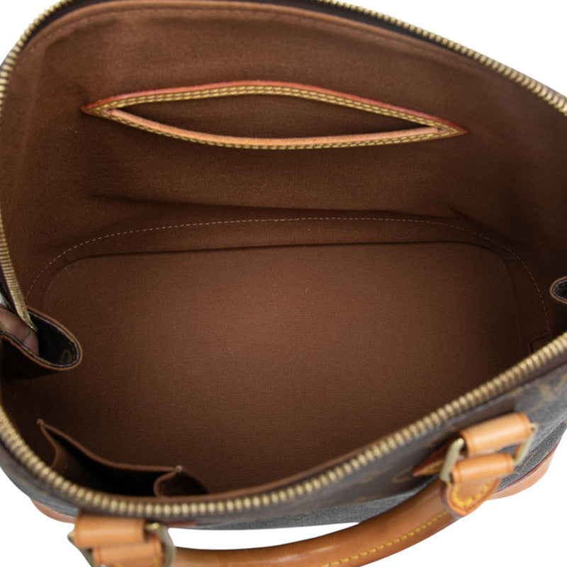 ルイ ヴィトン モノグラム アルマPM ハンドバッグ M51130 ブラウン PVC レザー レディース LOUIS VUITTON 【中古】