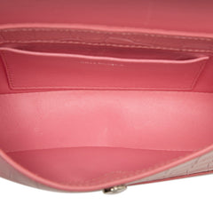 バレンシアガ XX スモール Flap クロコ型押し ハンドバッグ ショルダーバッグ 695645 ピンク レザー レディース BALENCIAGA 【中古】