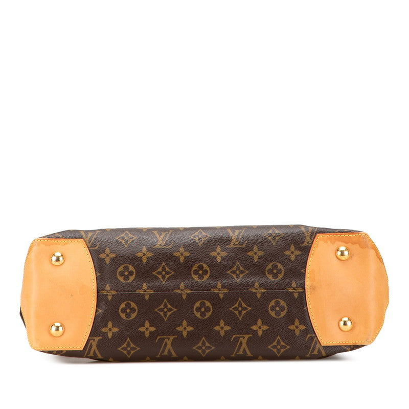 ルイ ヴィトン モノグラム ウィルシャーMM ハンドバッグ トートバッグ M45644 ブラウン PVC レザー レディース LOUIS VUITTON 【中古】