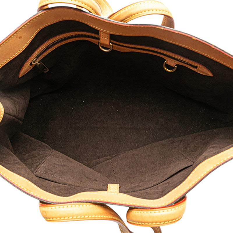 ルイ ヴィトン モノグラム ウィルシャーMM ハンドバッグ トートバッグ M45644 ブラウン PVC レザー レディース LOUIS VUITTON 【中古】