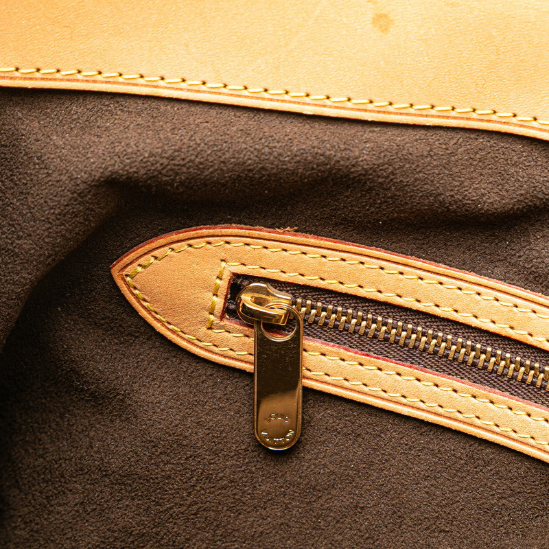 ルイ ヴィトン モノグラム ウィルシャーMM ハンドバッグ トートバッグ M45644 ブラウン PVC レザー レディース LOUIS VUITTON 【中古】