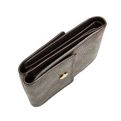 ルイ ヴィトン ダミエ ポルトフォイユ エリーズ 二つ折り財布 N61654 ブラウン PVC レザー レディース LOUIS VUITTON 【中古】