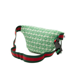グッチ チルドレンズ GGロゴ ボディバッグ キッズ 502095 U4GAN FABBD グリーン マルチカラー キャンバス レディース GUCCI 【中古】