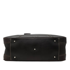 サルヴァトーレフェラガモ ボストンバッグ トラベルバッグ ブラウン レザー レディース Salvatore Ferragamo 中古